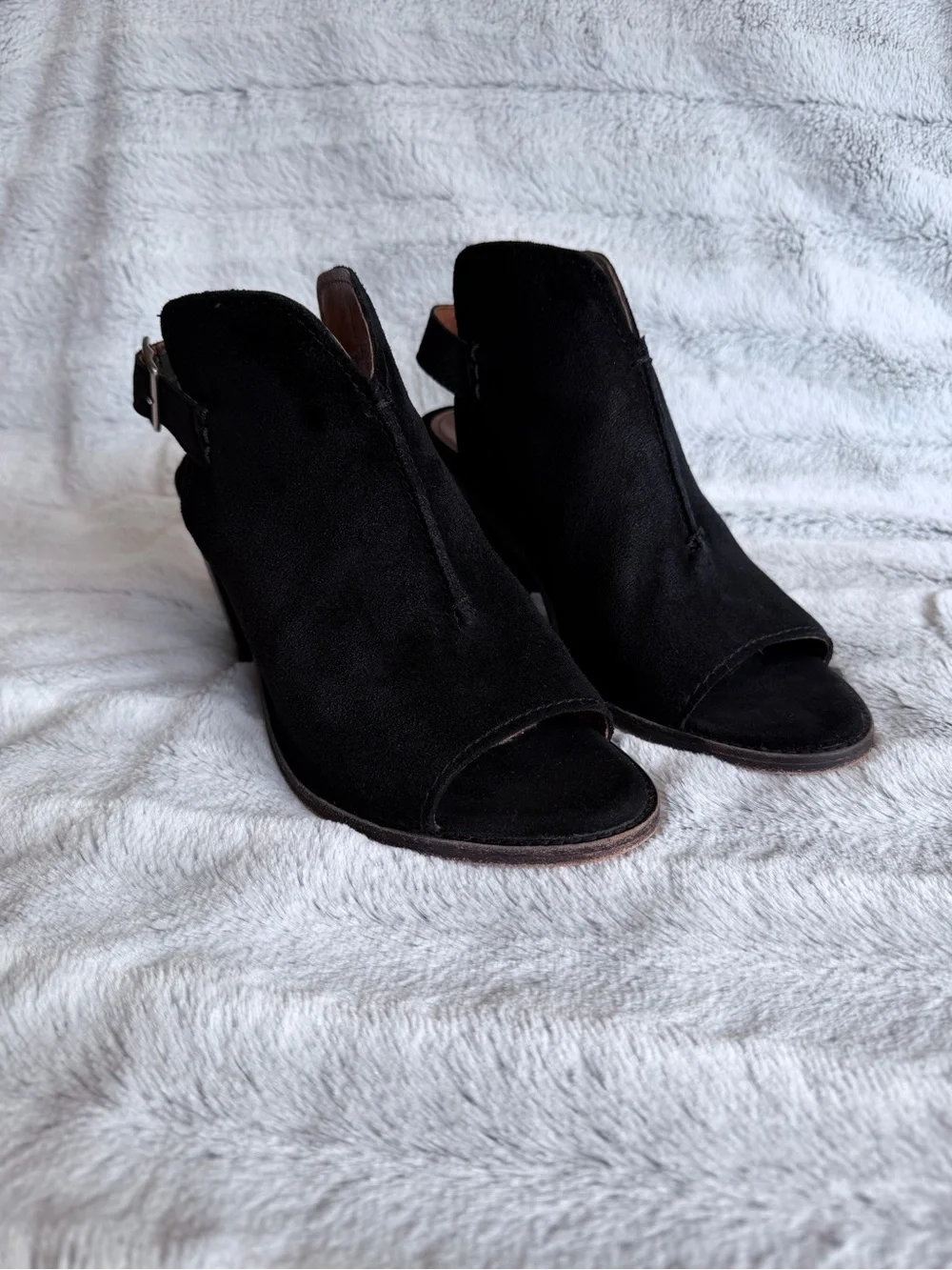 FRYE Courtney sling block heel sandal/ boot
